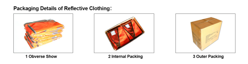 Reflective Straps packaging diagram