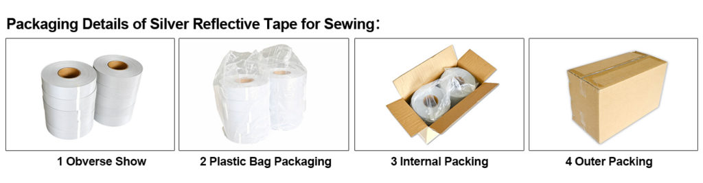 Packaging of Silver Reflective Tape