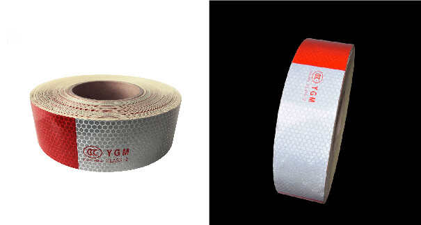 2.YGM Red White Reflective Tape