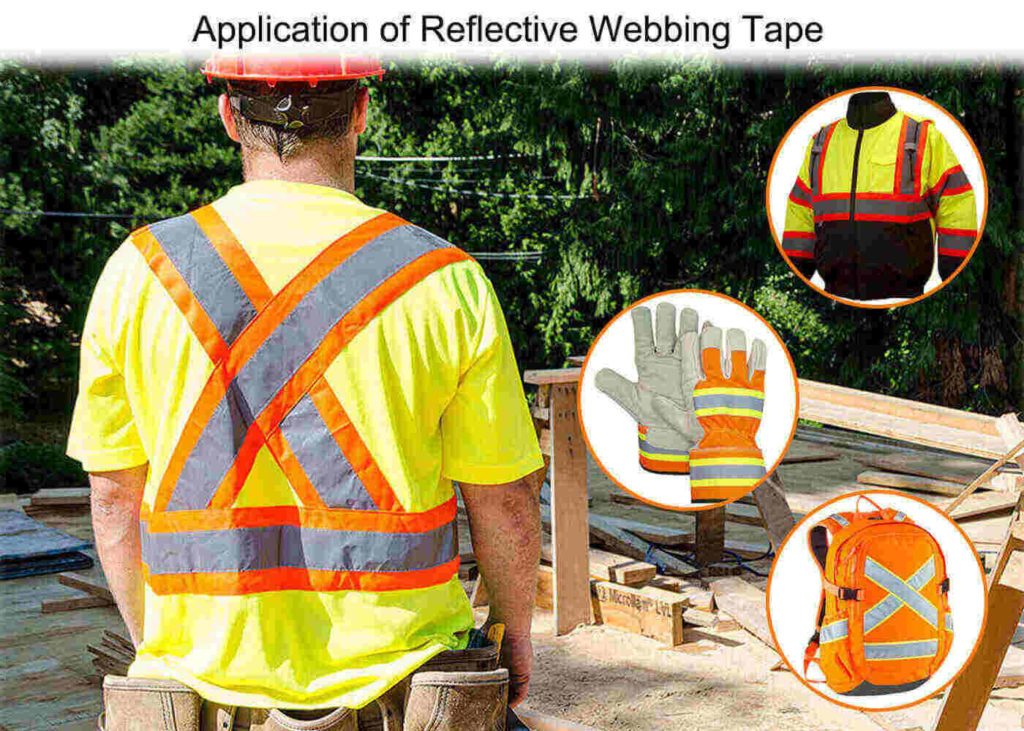 Application of Reflective Webbing Tape