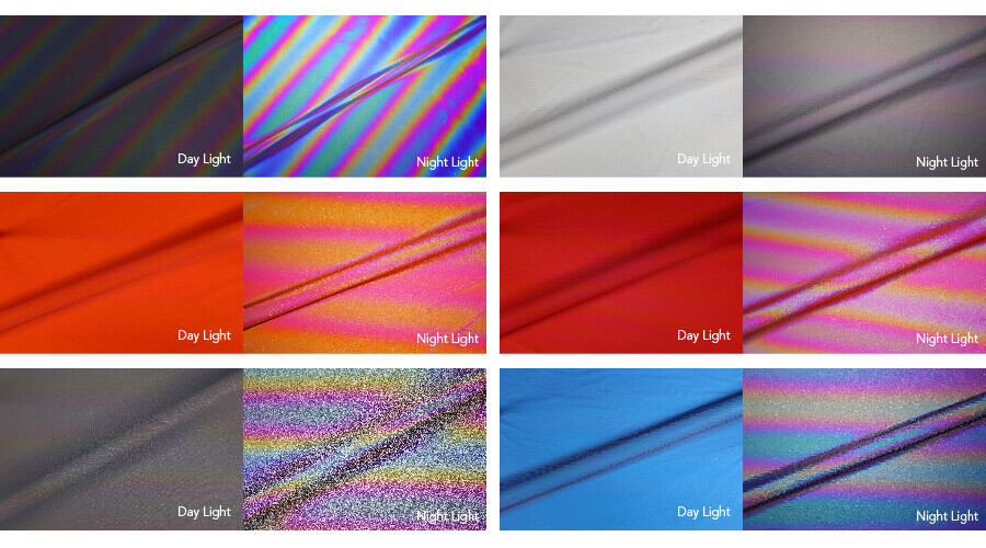 Colors of Reflective Textile