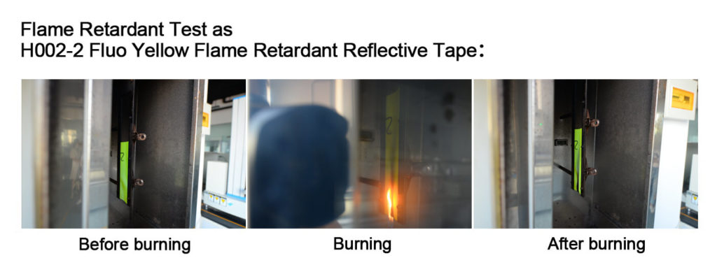 Flame Retardant Test of Reflective Material