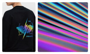 banner of Rainbow Reflective Material