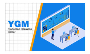 banner of Celebrating the Launch of YGM's Production Operation Center
