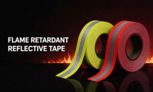 Flame Resistant Reflective Materials for Firefight Banner